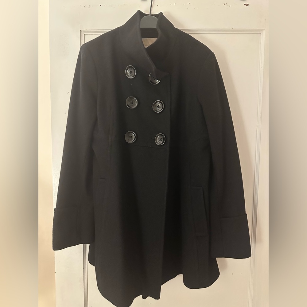 Michael Kors Black Pea Coat